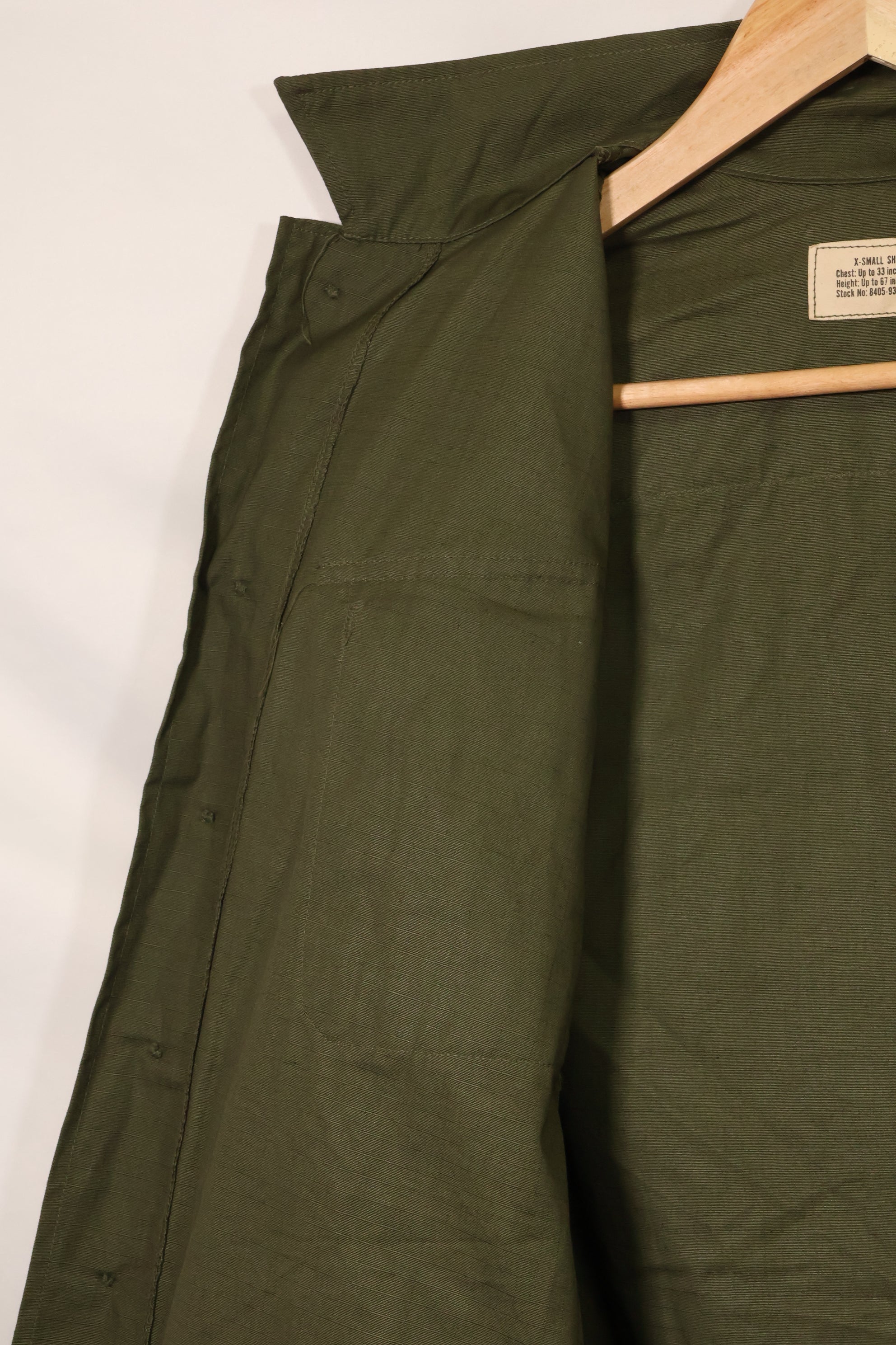 1968年契約　デッドストック　4th Model ジャングルファティーグ　ジャケット　X-S-S　未使用品