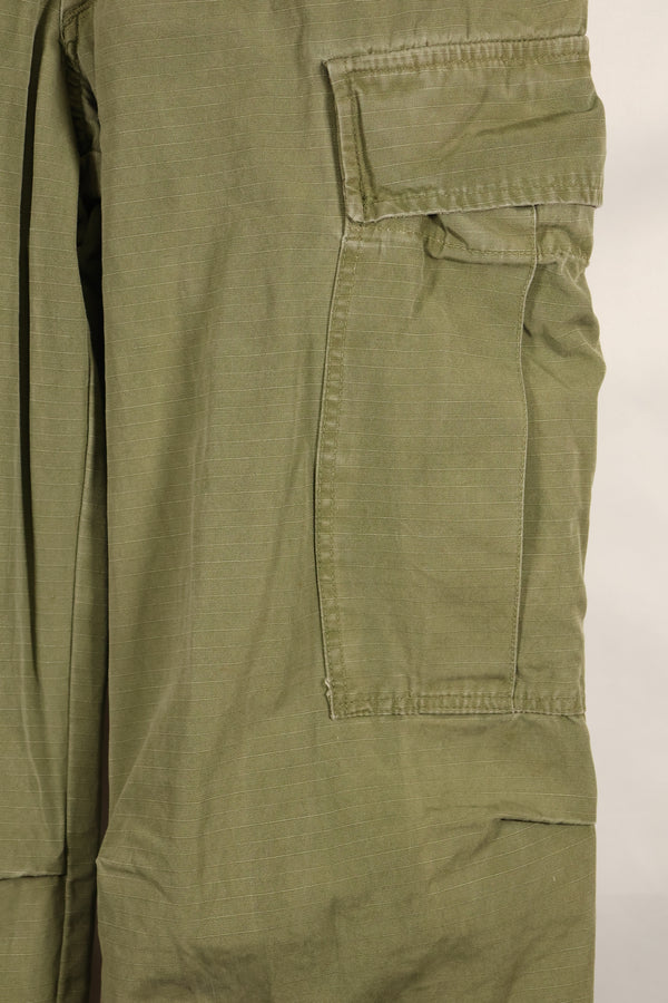 Circa 1967 XS-R size 4th Model Jungle Fatigue pants, used, released by a movie company.