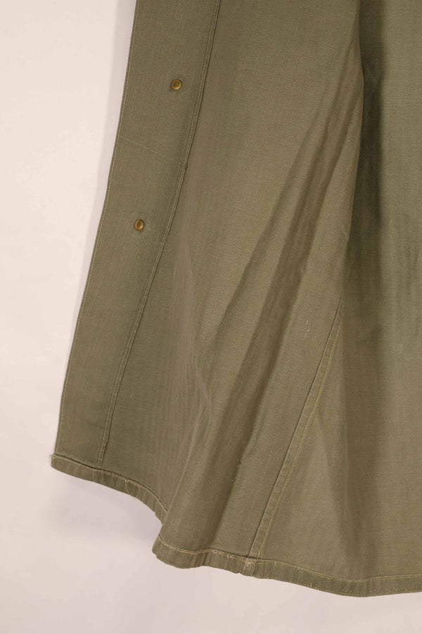 実物　1940年代　アメリカ海兵隊　USMC　M41 HBTユーティリティジャケット　退色あり　ポケット欠損