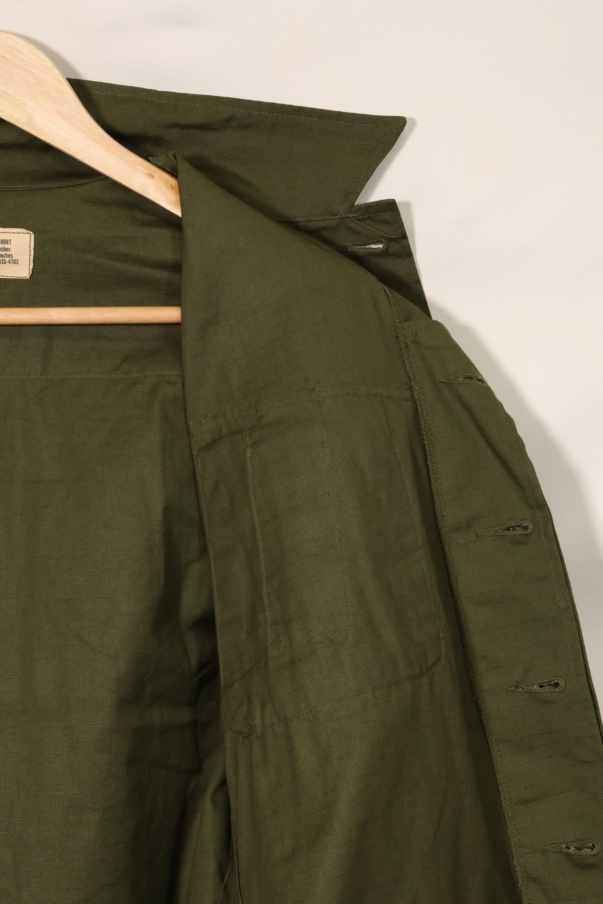 1968年契約　デッドストック　4th Model ジャングルファティーグ　ジャケット　X-S-S　未使用品