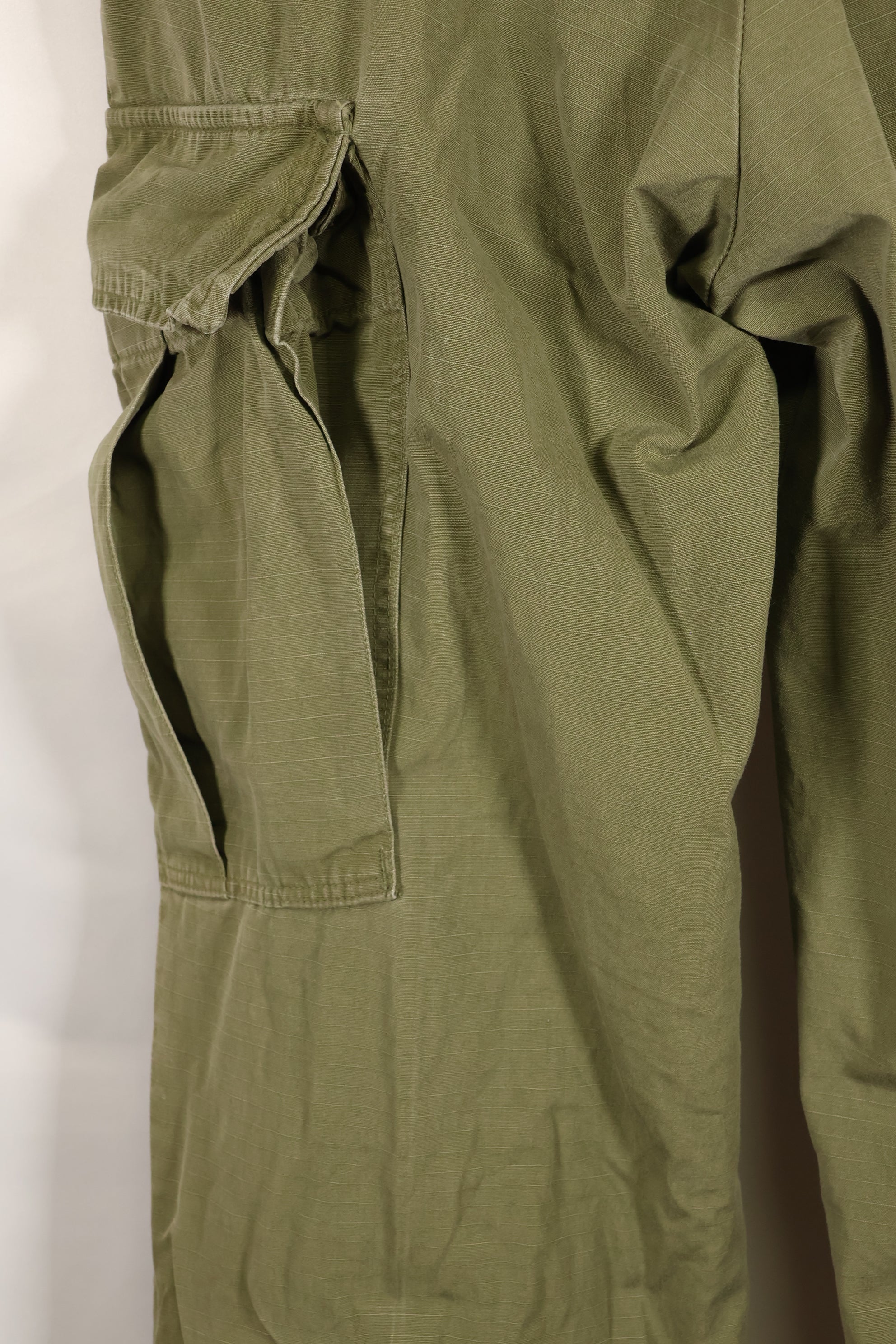 Circa 1967 XS-R size 4th Model Jungle Fatigue pants, used, released by a movie company.