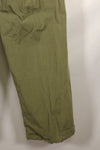 Circa 1967 XS-R size 4th Model Jungle Fatigue pants, used, released by a movie company.