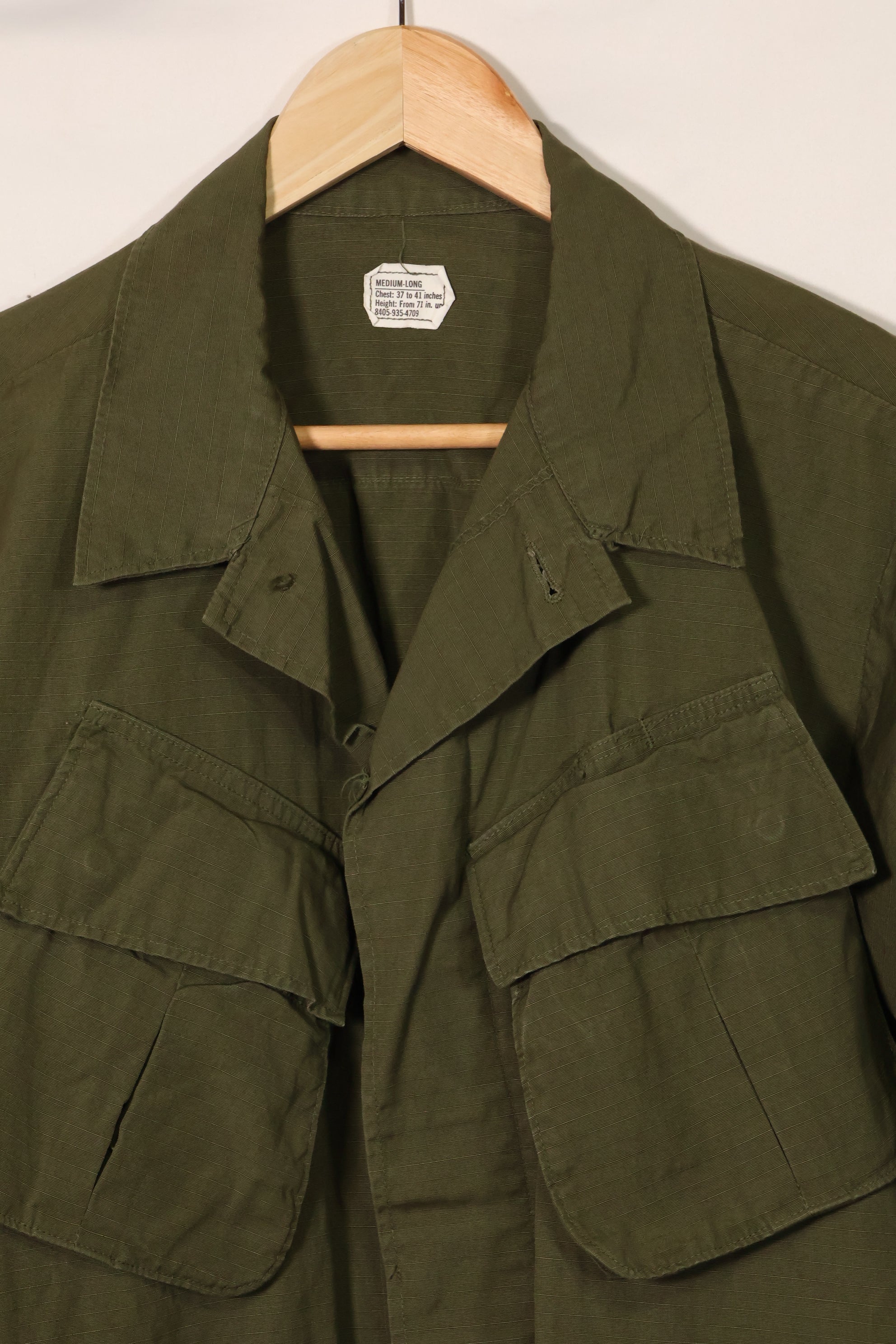 1970年契約　4th Model ジャングルファティーグ　ジャケット　M-L　ほぼ未使用品