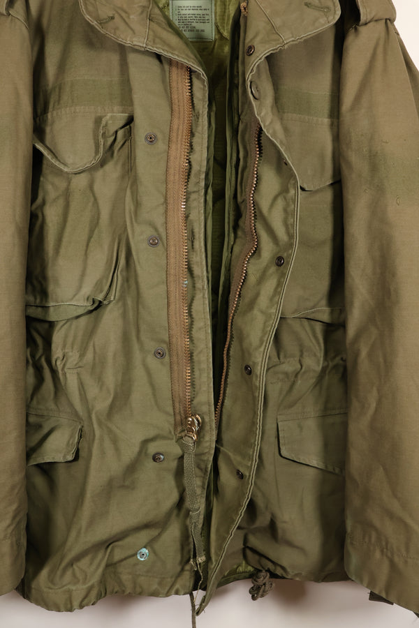 1980s Lot: M-S Set: M65 Field Jacket (3rd Model) with Liner, Used