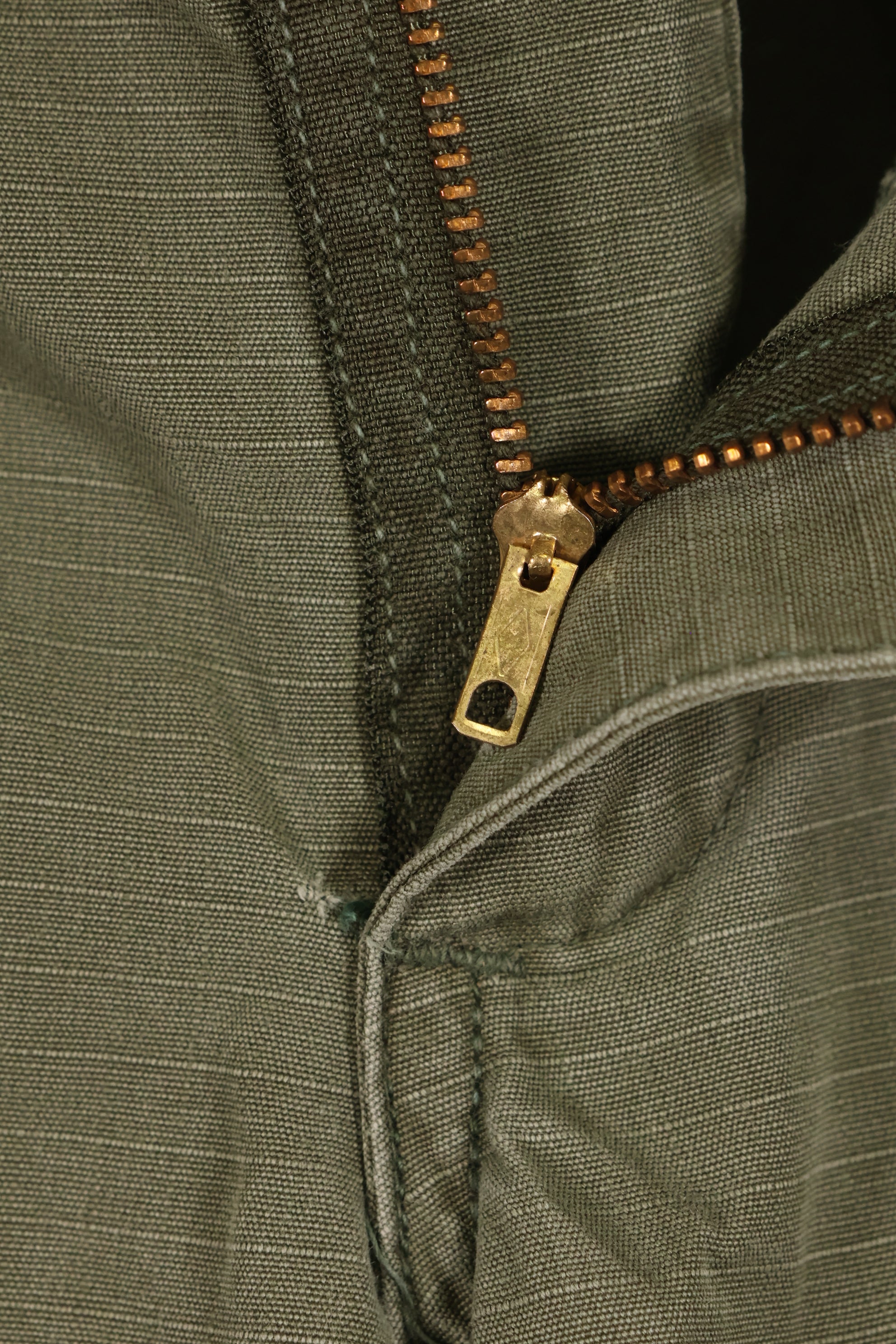 Circa 1969 Estimated size S-S 4th Model Jungle Fatigue pants, used, released by a movie company.
