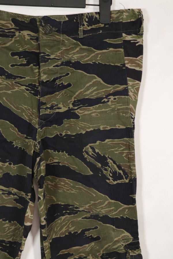 実物　クラシックパターン　タイガーストライプ　パンツ　改造あり