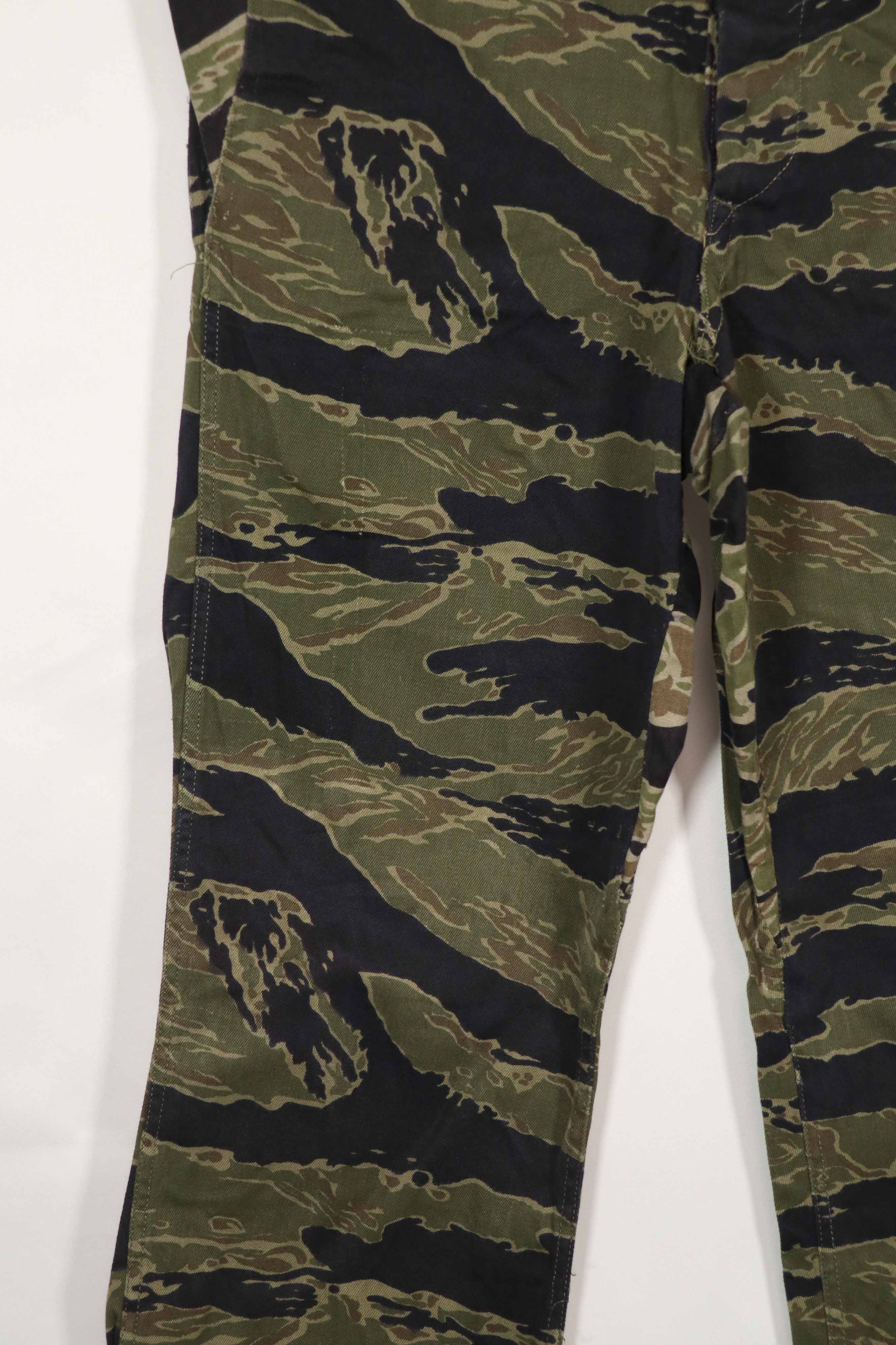 実物　クラシックパターン　タイガーストライプ　パンツ　改造あり