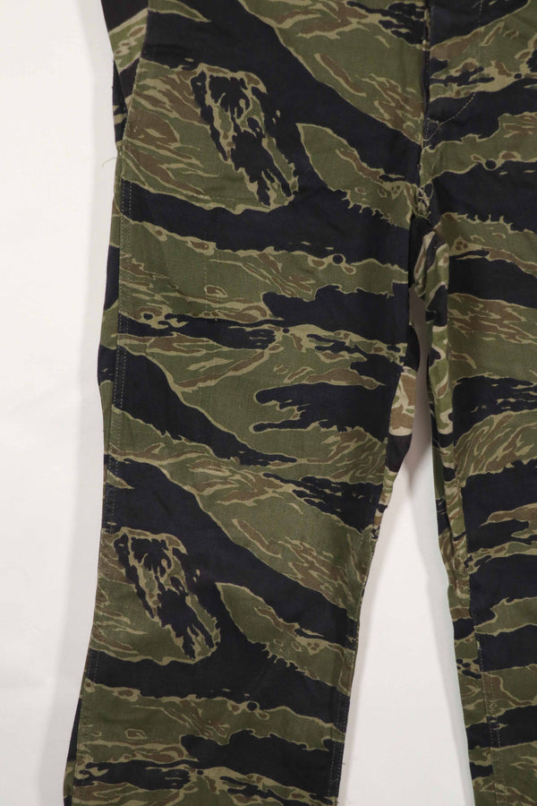 実物　クラシックパターン　タイガーストライプ　パンツ　改造あり