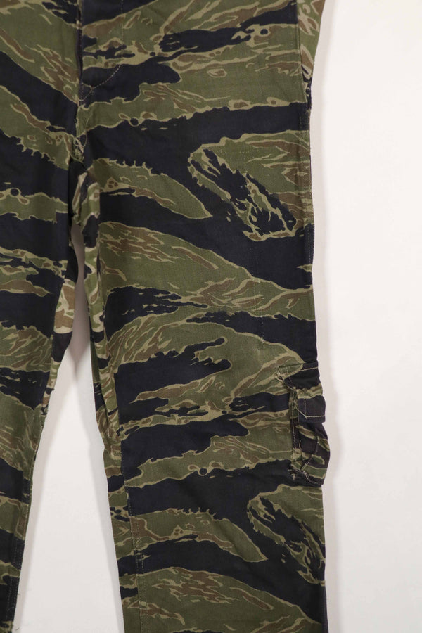 実物　クラシックパターン　タイガーストライプ　パンツ　改造あり