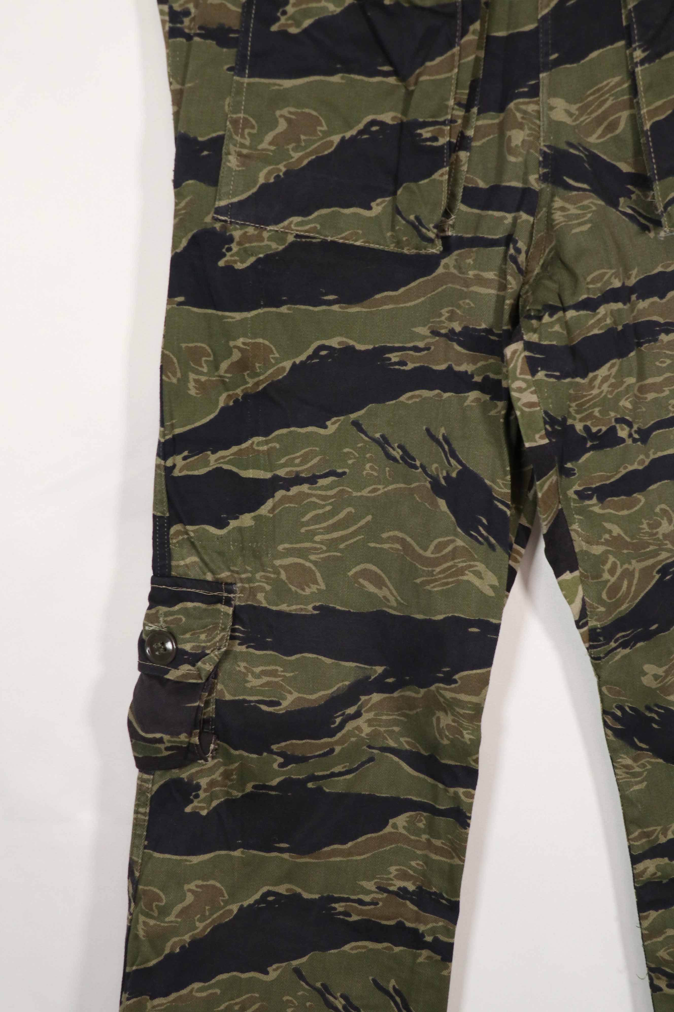 実物　クラシックパターン　タイガーストライプ　パンツ　改造あり