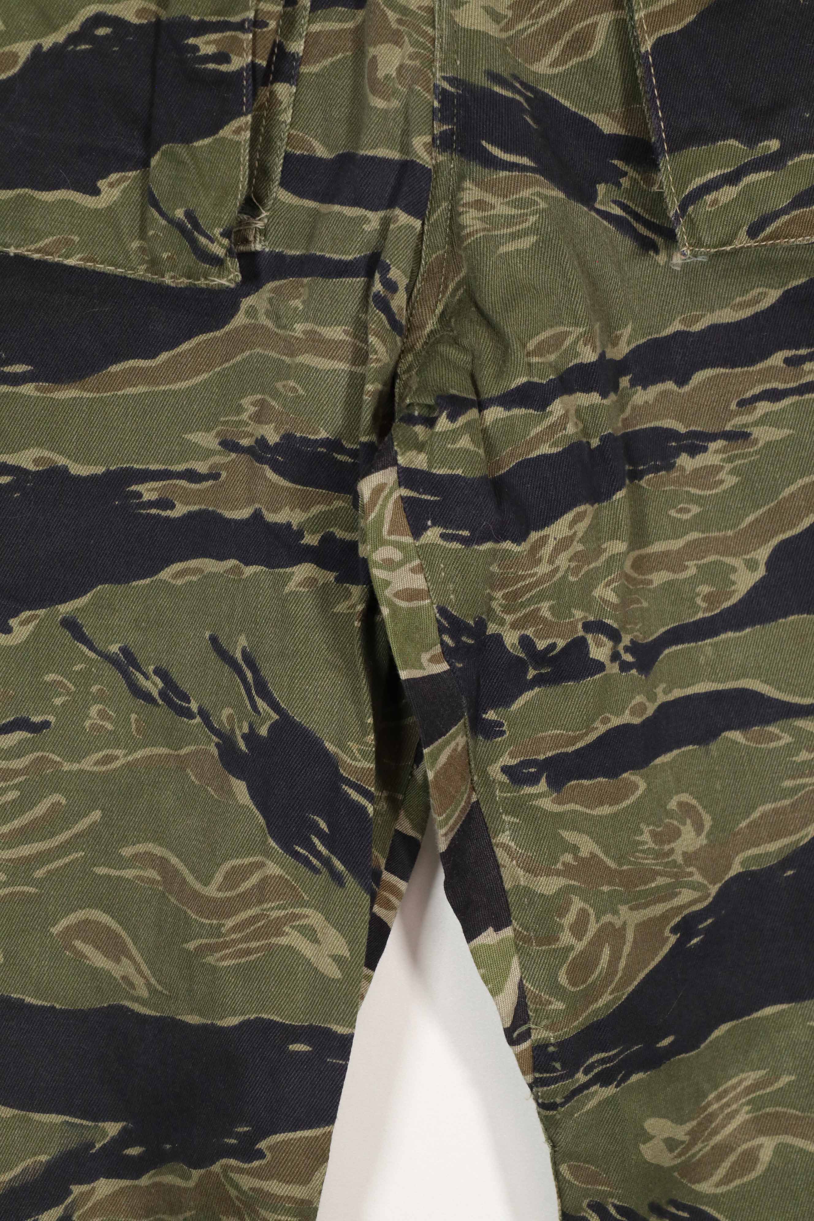 実物　クラシックパターン　タイガーストライプ　パンツ　改造あり