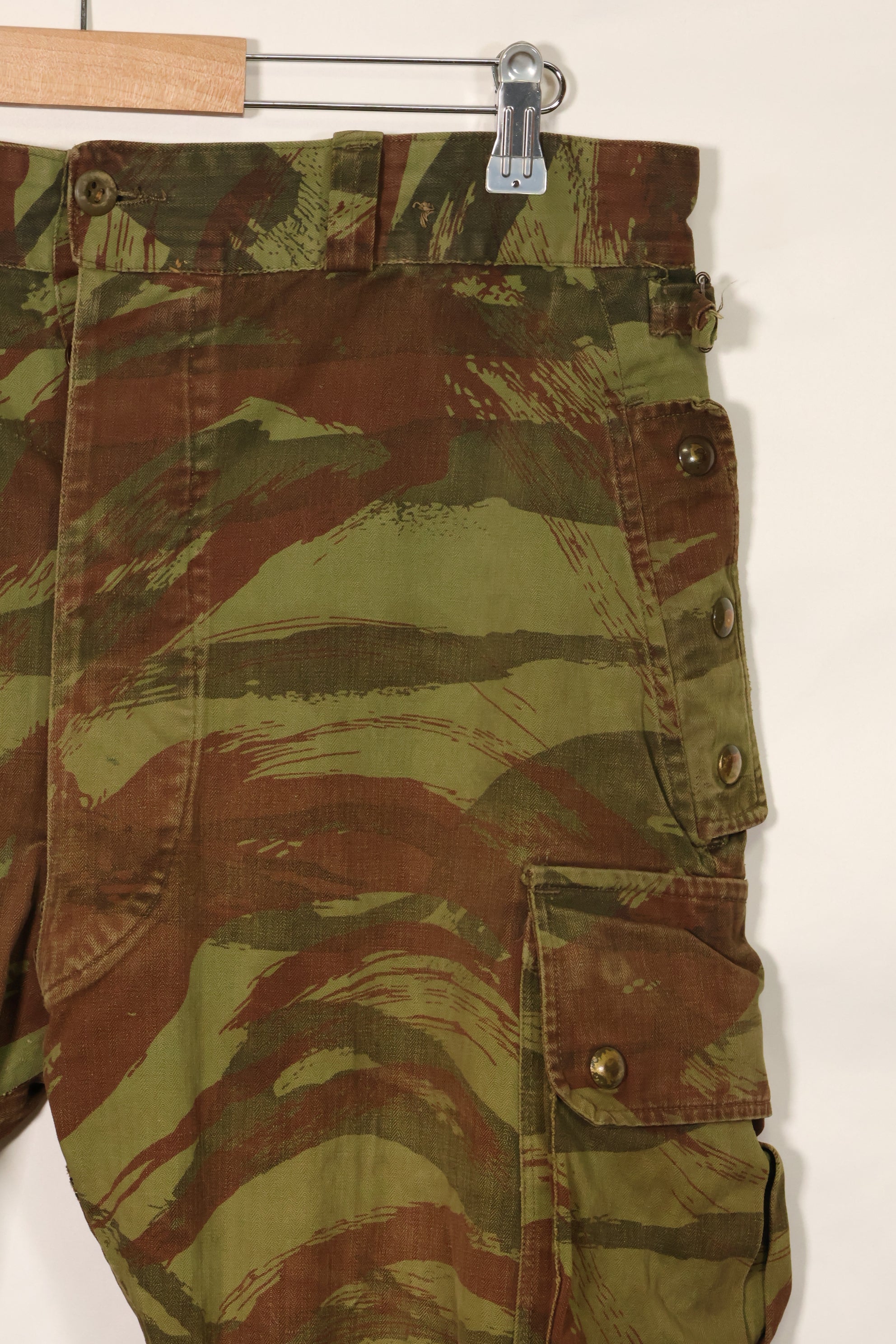 1950年代　フランス軍　リザード迷彩　TAP 47/56　空挺パンツ　中古品