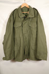 1970s Lot, Estimated M-R, 3rd Model M65 Field Jacket, Shows Heavy Wear, Used