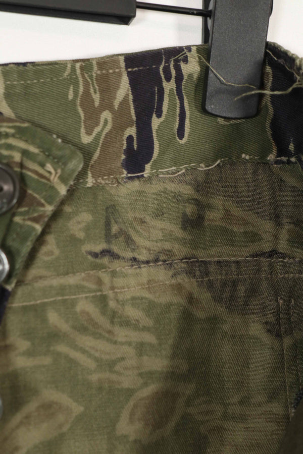 実物　クラシックパターン　タイガーストライプ　パンツ　改造あり