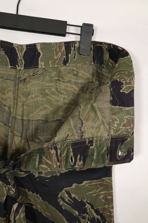 実物　クラシックパターン　タイガーストライプ　パンツ　改造あり