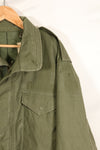 1970s Lot, Estimated M-R, 3rd Model M65 Field Jacket, Shows Heavy Wear, Used