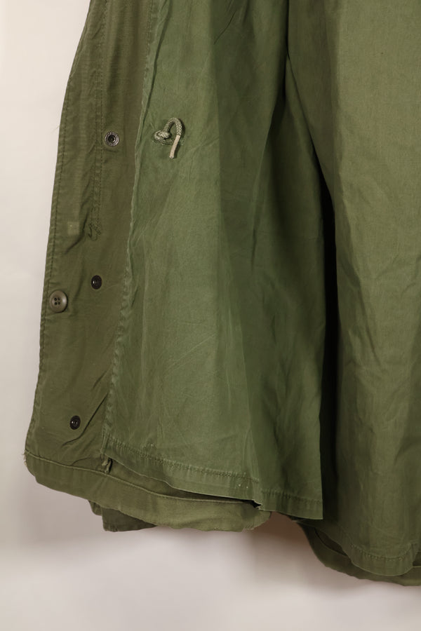 1970s Lot, Estimated M-R, 3rd Model M65 Field Jacket, Shows Heavy Wear, Used