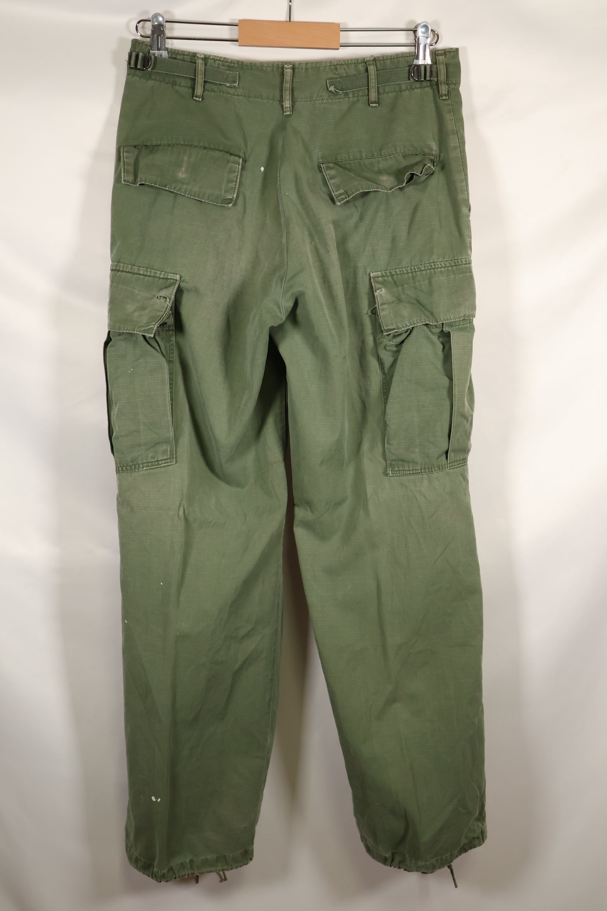 Circa 1968 S-R Size 4th Model Jungle Fatigue Pants, Used, Released by Film Company