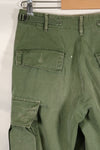 Circa 1968 S-R Size 4th Model Jungle Fatigue Pants, Used, Released by Film Company