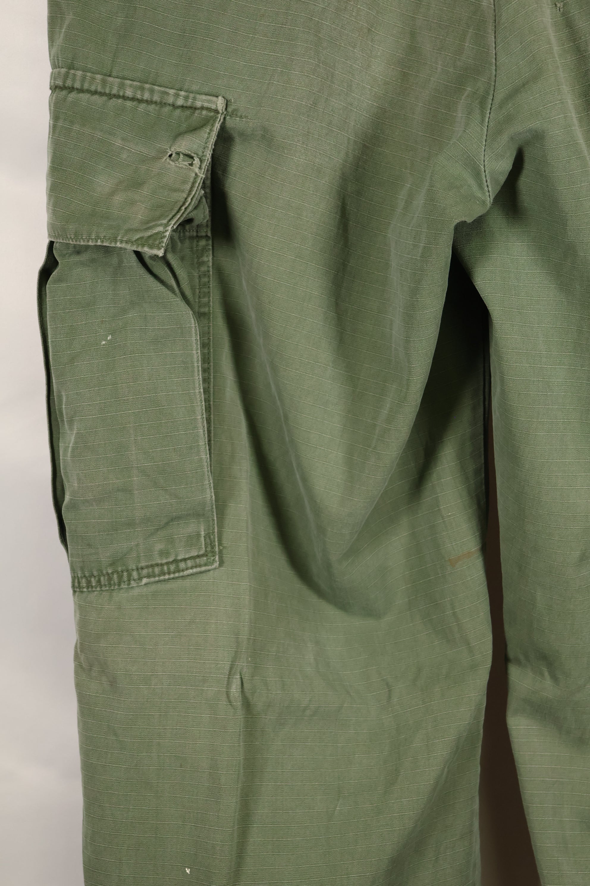 Circa 1968 S-R Size 4th Model Jungle Fatigue Pants, Used, Released by Film Company
