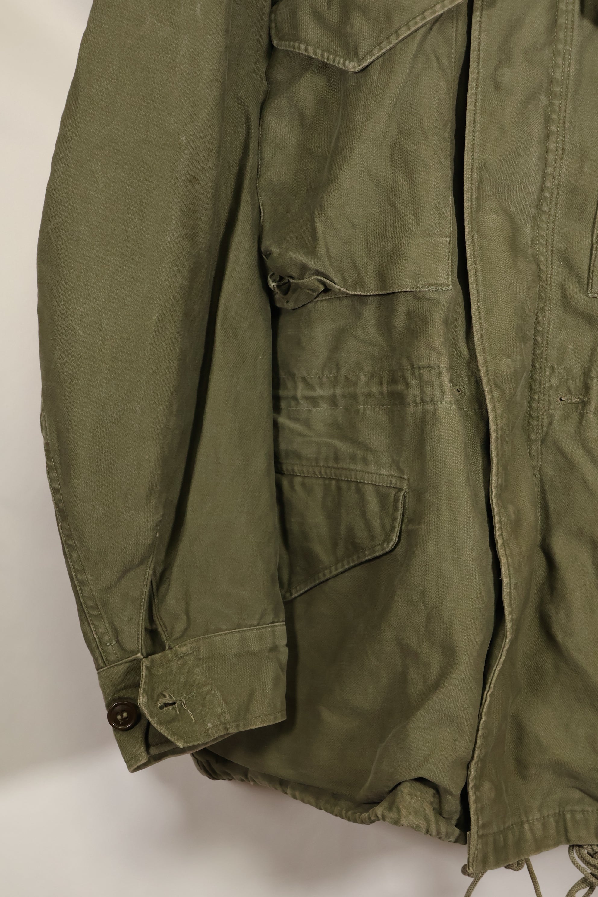 1957年契約　S-S　アメリカ軍　M51 フォールドジャケット　ライナーなし　褪色あり　中古品