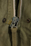 1957年契約　S-S　アメリカ軍　M51 フォールドジャケット　ライナーなし　褪色あり　中古品