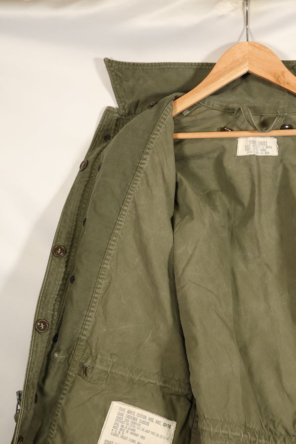 1957年契約　S-S　アメリカ軍　M51 フォールドジャケット　ライナーなし　褪色あり　中古品