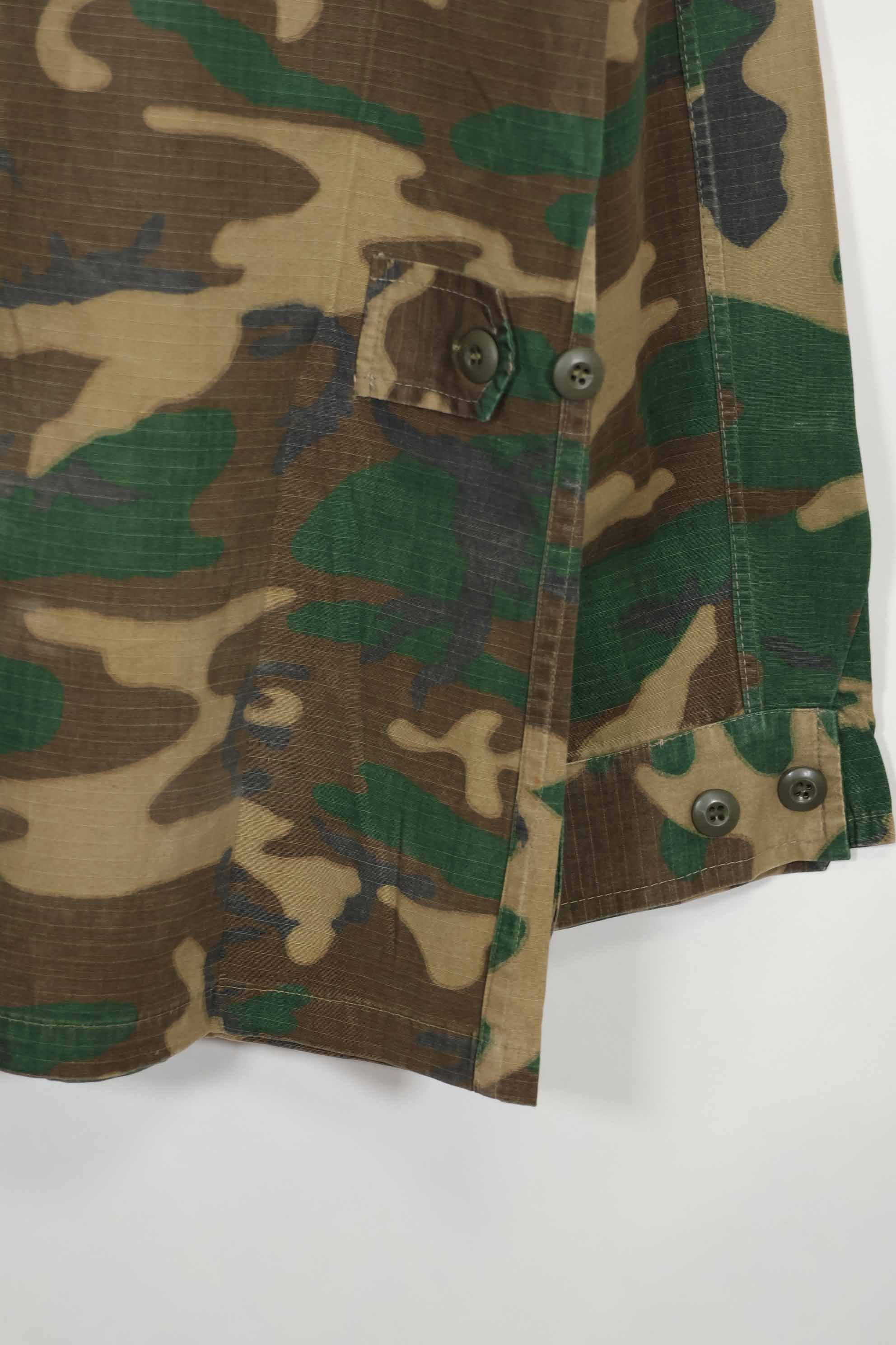 実物　タイ国　テイラーメイド　元1st SFG 隊員所有　1st Model Cut　ERDL ジャングルファティーグ　ジャケット　中古品