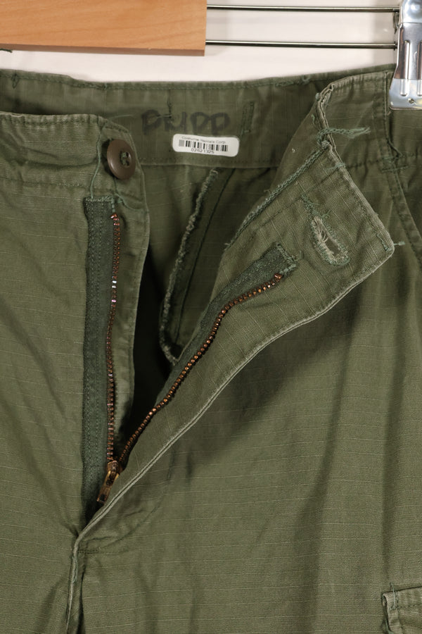 1968年頃　S-Rサイズ　4th Model ジャングルファティーグ　パンツ　中古品　映画会社放出 B