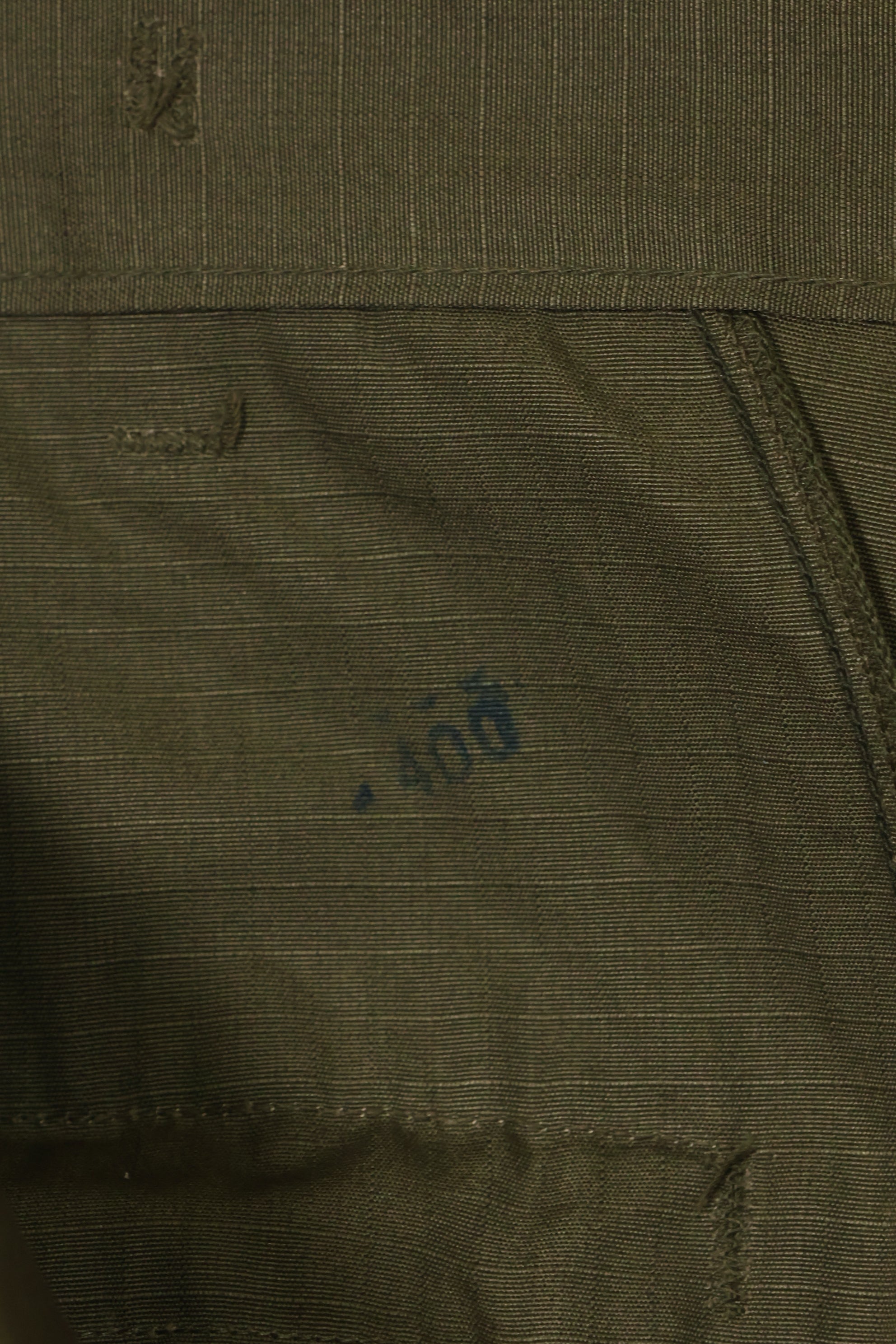 1960年代　デッドストック　4th Model ジャングルファティーグ　パンツ　サイズタグなし　未使用品  B