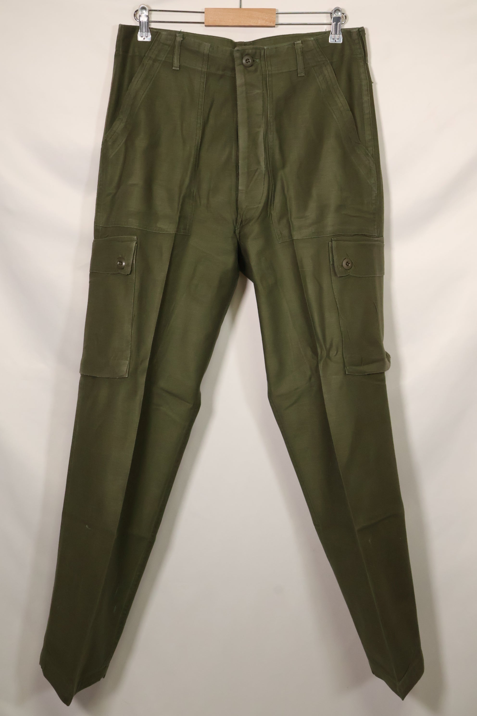 1960年代ロット　OG-107 ベイカーパンツ　カーゴポケット改造　元特殊部隊隊員　中古品　F