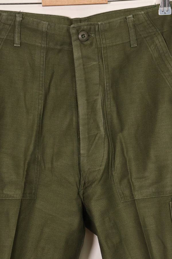 1960年代ロット　OG-107 ベイカーパンツ　カーゴポケット改造　元特殊部隊隊員　中古品　F