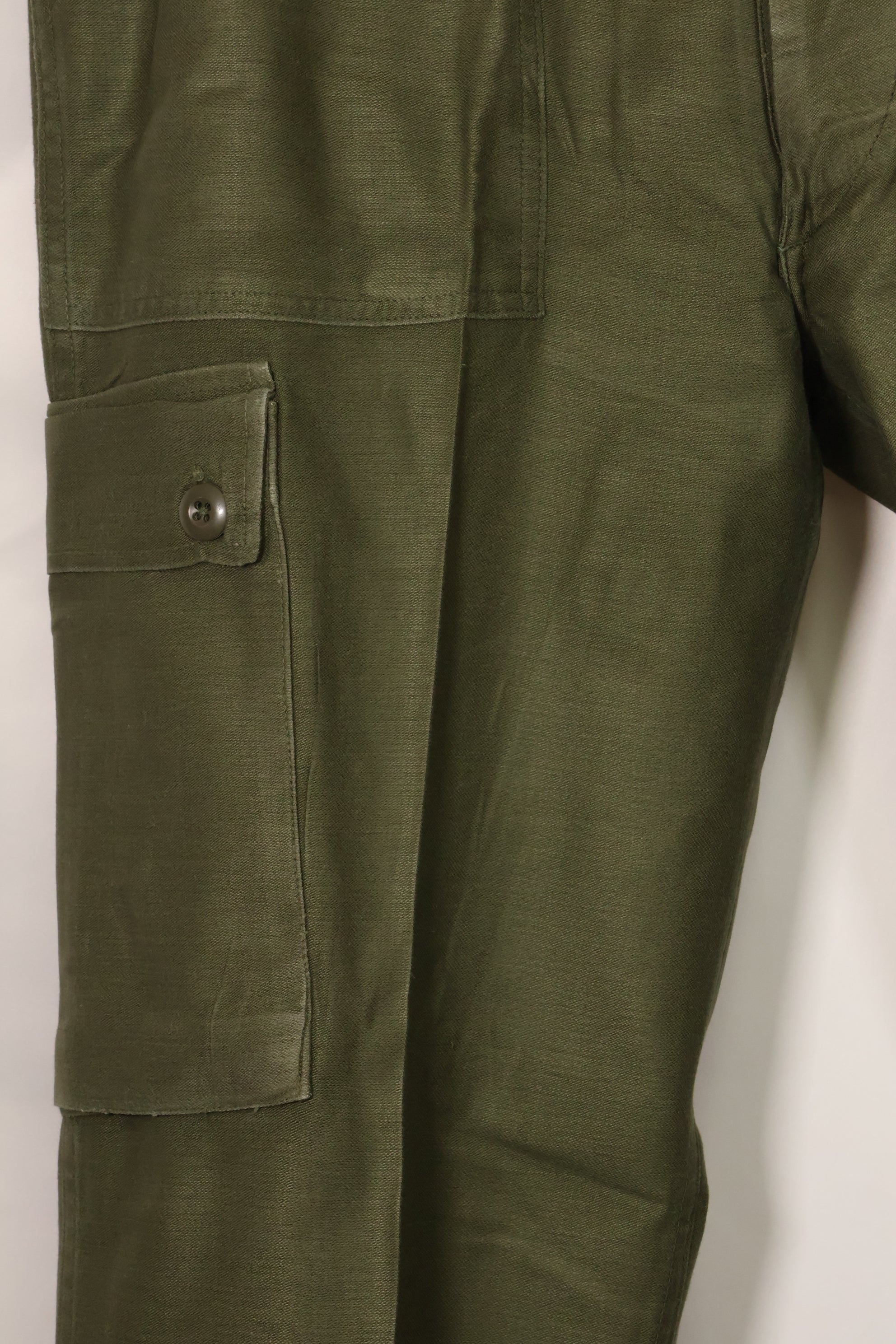1960年代ロット　OG-107 ベイカーパンツ　カーゴポケット改造　元特殊部隊隊員　中古品　F