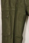 1960年代ロット　OG-107 ベイカーパンツ　カーゴポケット改造　元特殊部隊隊員　中古品　F
