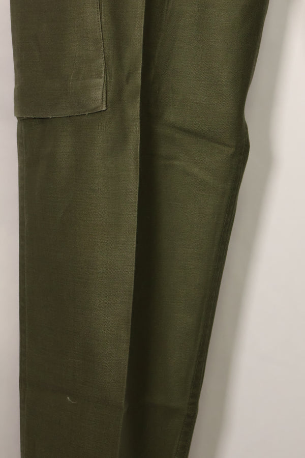 1960年代ロット　OG-107 ベイカーパンツ　カーゴポケット改造　元特殊部隊隊員　中古品　F