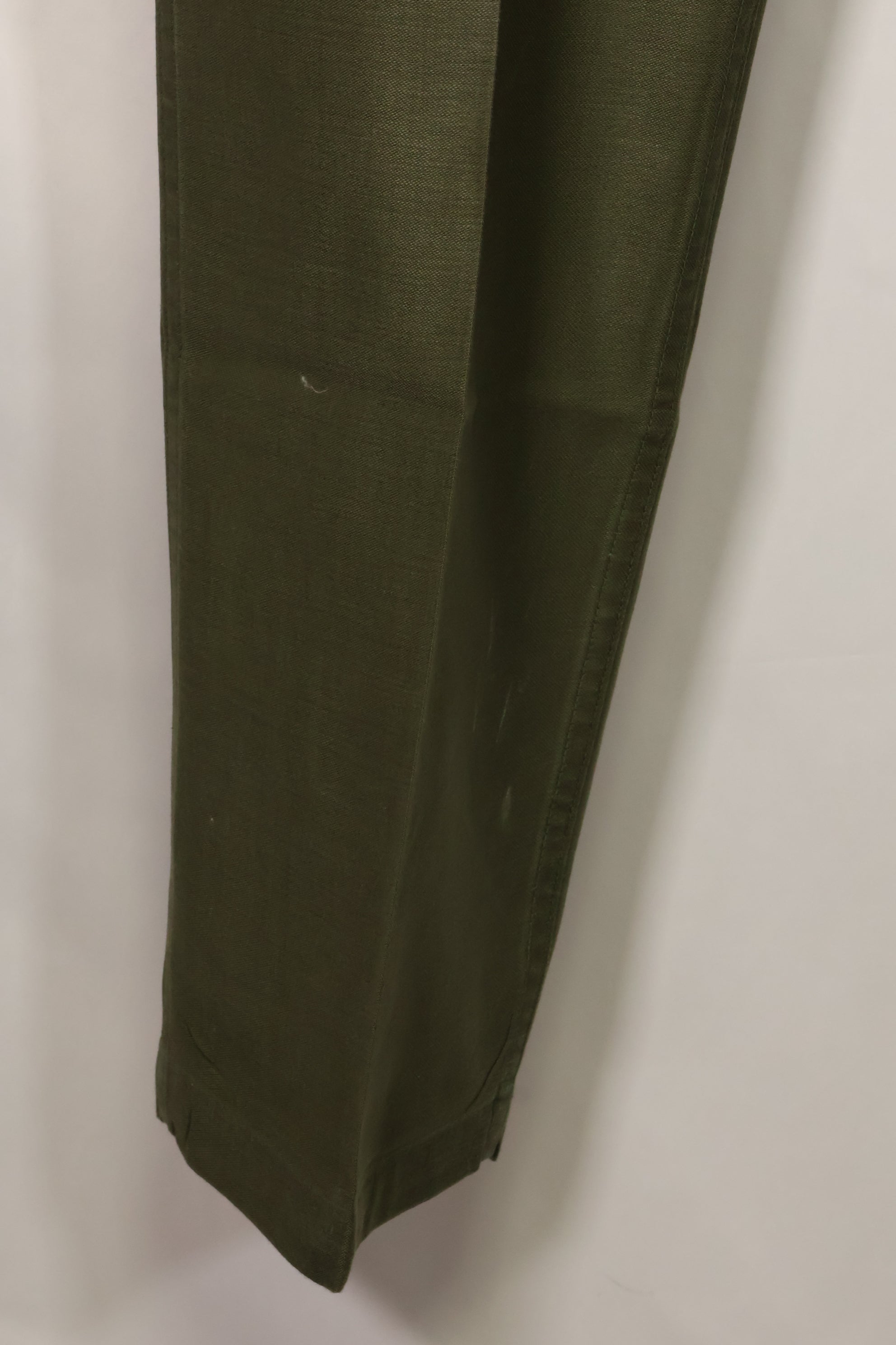 1960年代ロット　OG-107 ベイカーパンツ　カーゴポケット改造　元特殊部隊隊員　中古品　F