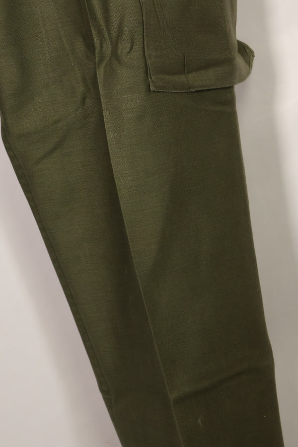 1960年代ロット　OG-107 ベイカーパンツ　カーゴポケット改造　元特殊部隊隊員　中古品　F