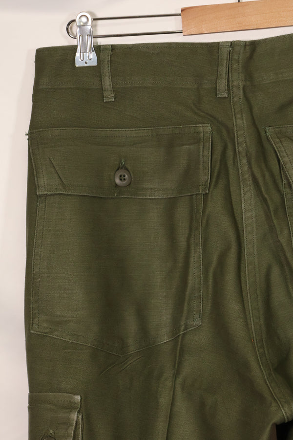 1960年代ロット　OG-107 ベイカーパンツ　カーゴポケット改造　元特殊部隊隊員　中古品　F