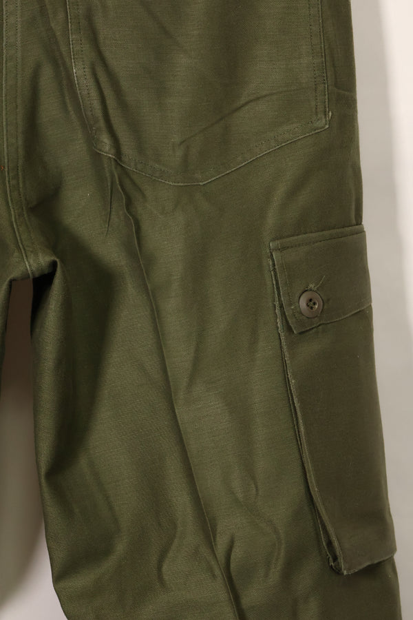 1960年代ロット　OG-107 ベイカーパンツ　カーゴポケット改造　元特殊部隊隊員　中古品　F