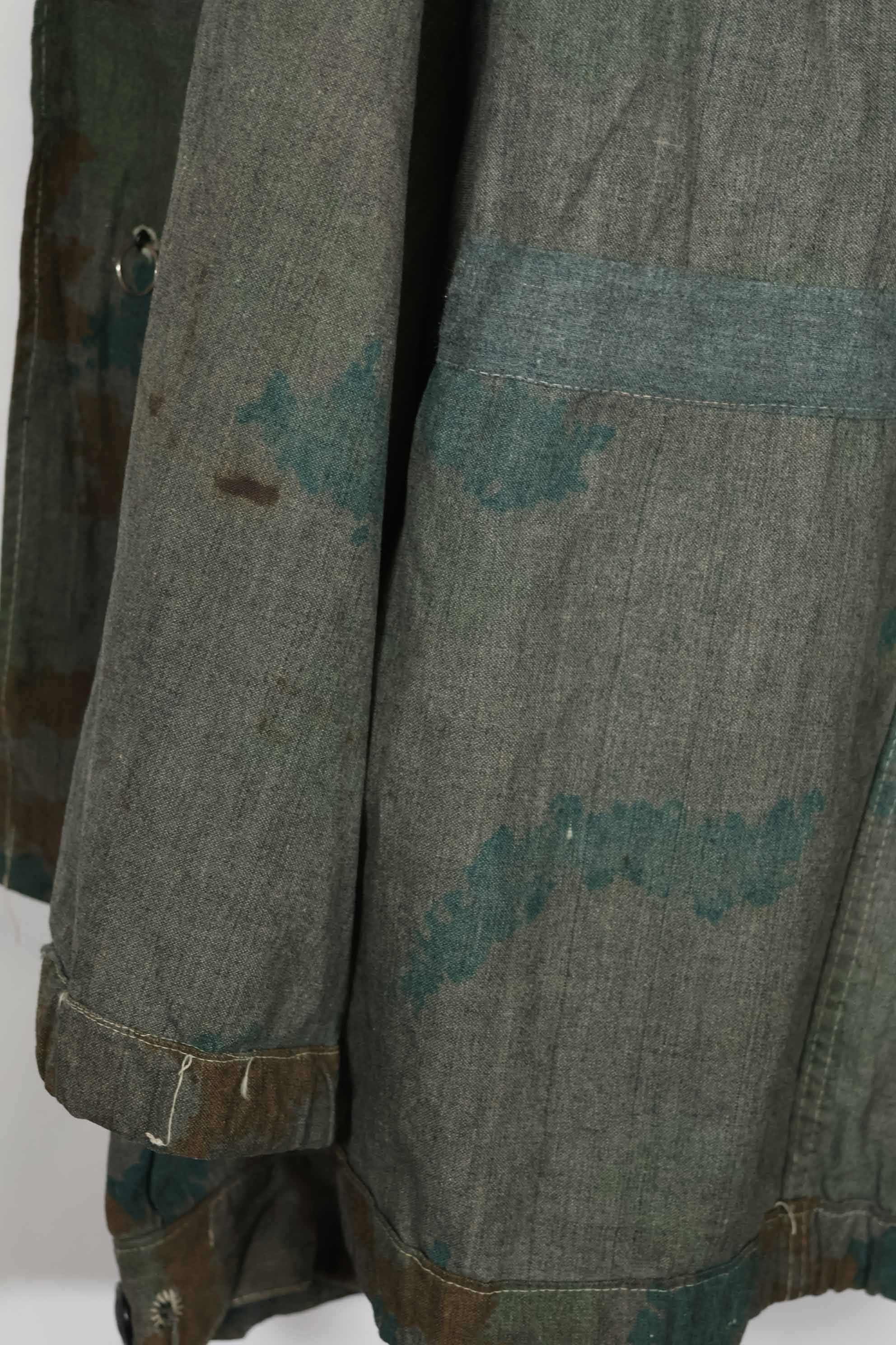 1962年东德人民军M58 Flächentarn狙击手罩衫，采用Blumenthan迷彩，几乎全新