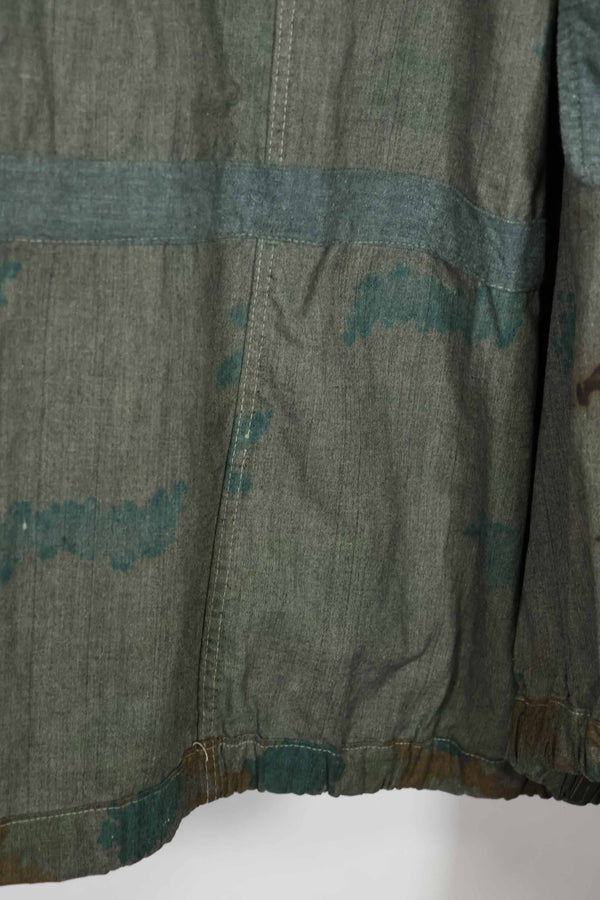 1962年东德人民军M58 Flächentarn狙击手罩衫，采用Blumenthan迷彩，几乎全新