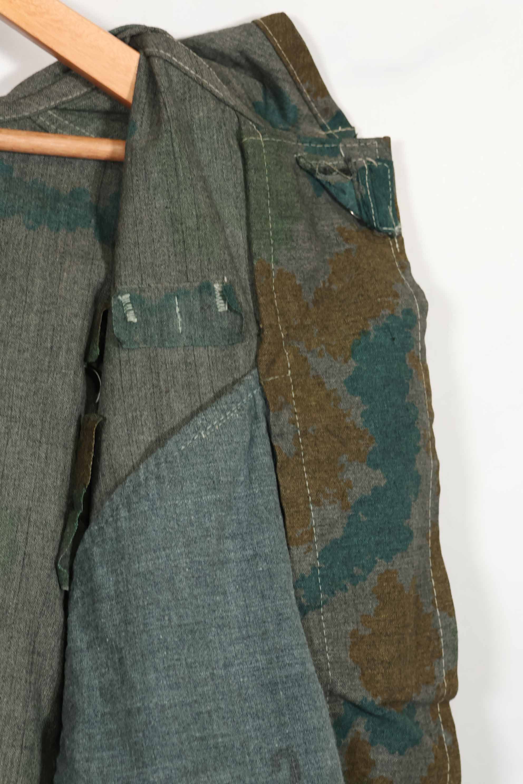 1962年东德人民军M58 Flächentarn狙击手罩衫，采用Blumenthan迷彩，几乎全新