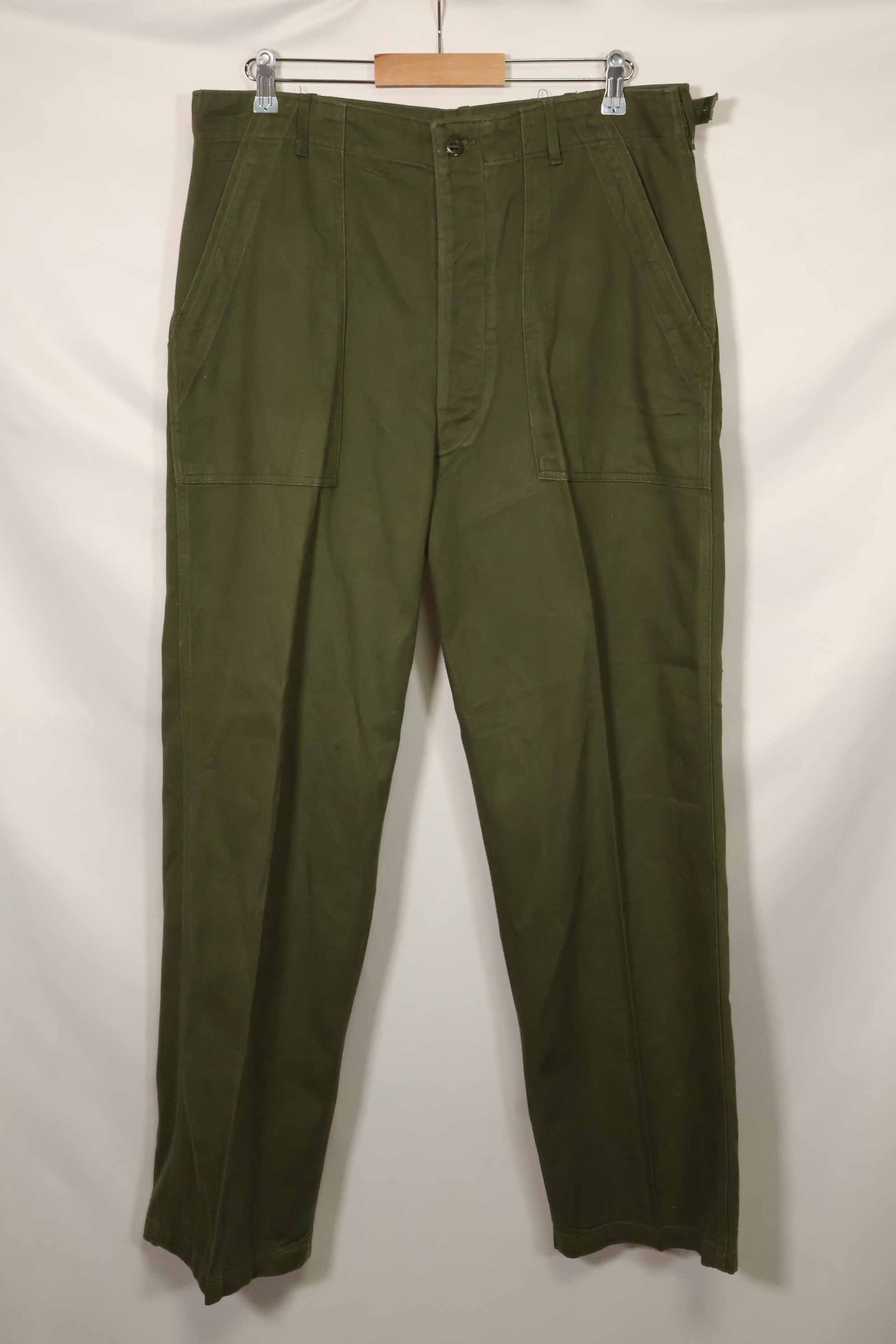 1960年代初期ロット　OG-107 ユーティリティパンツ　ベイカーパンツ LARGE　中古品