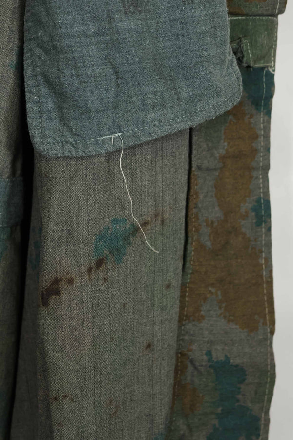 1962年东德人民军M58 Flächentarn狙击手罩衫，采用Blumenthan迷彩，几乎全新