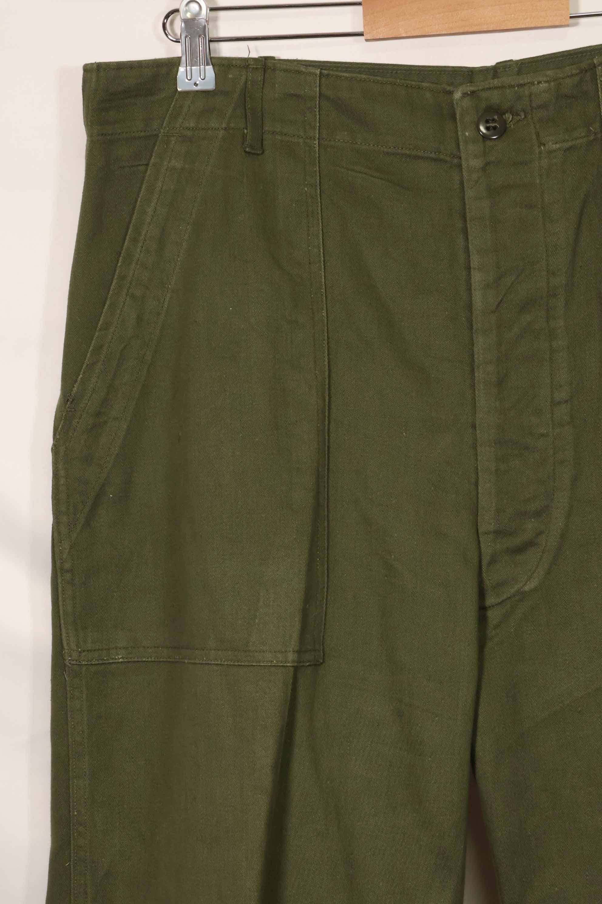 1960年代初期ロット　OG-107 ユーティリティパンツ　ベイカーパンツ LARGE　中古品