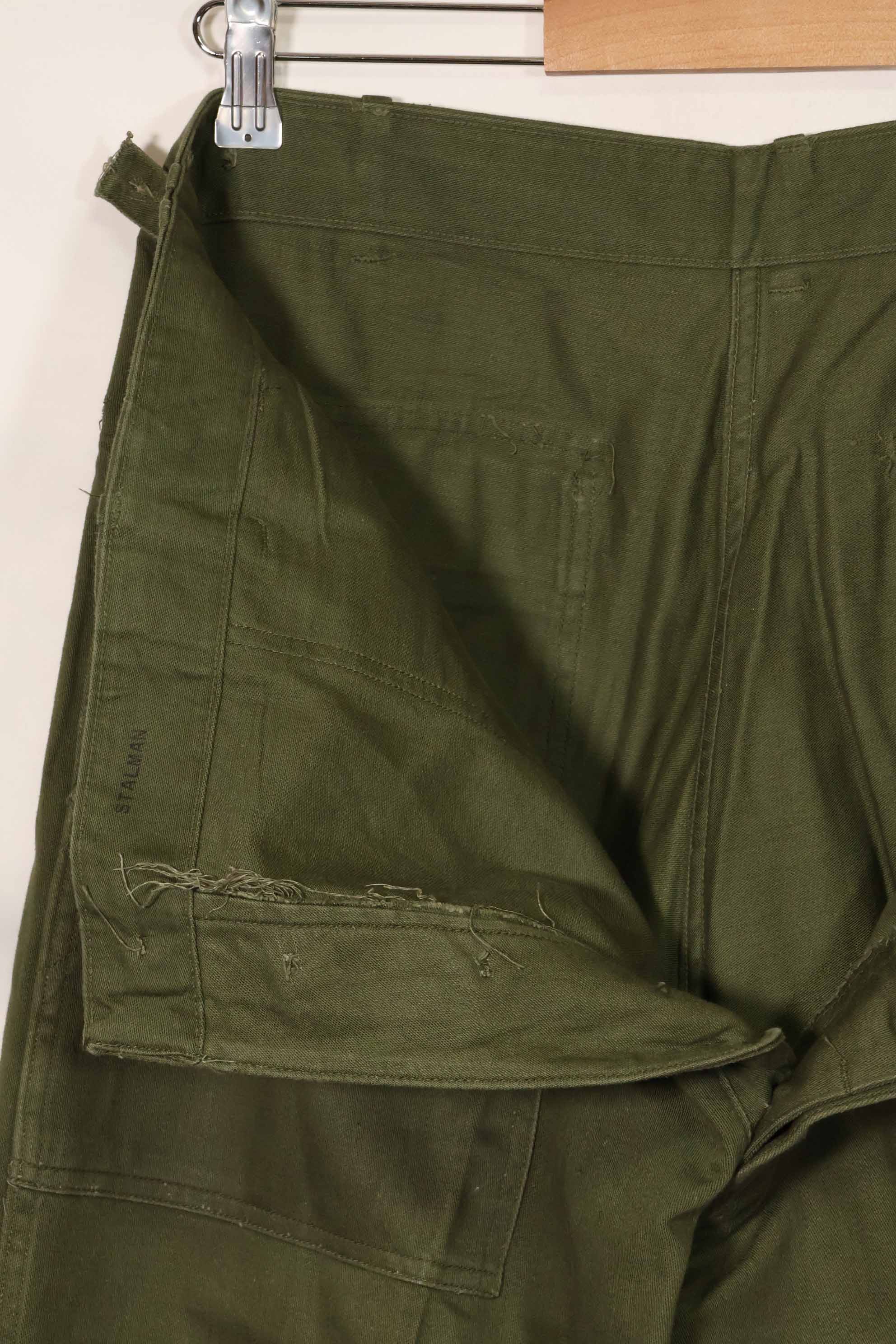 1960年代初期ロット　OG-107 ユーティリティパンツ　ベイカーパンツ LARGE　中古品