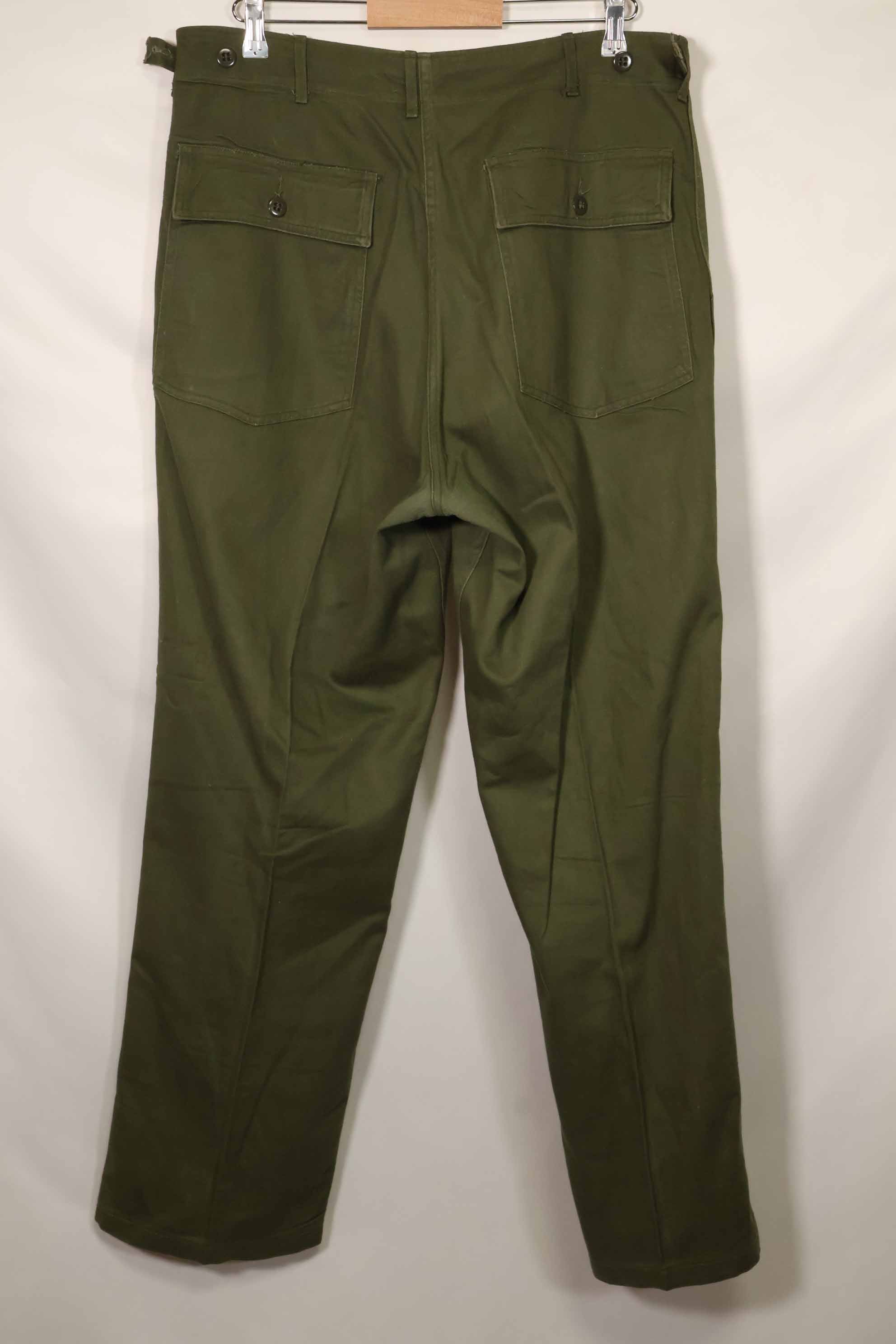 1960年代初期ロット　OG-107 ユーティリティパンツ　ベイカーパンツ LARGE　中古品