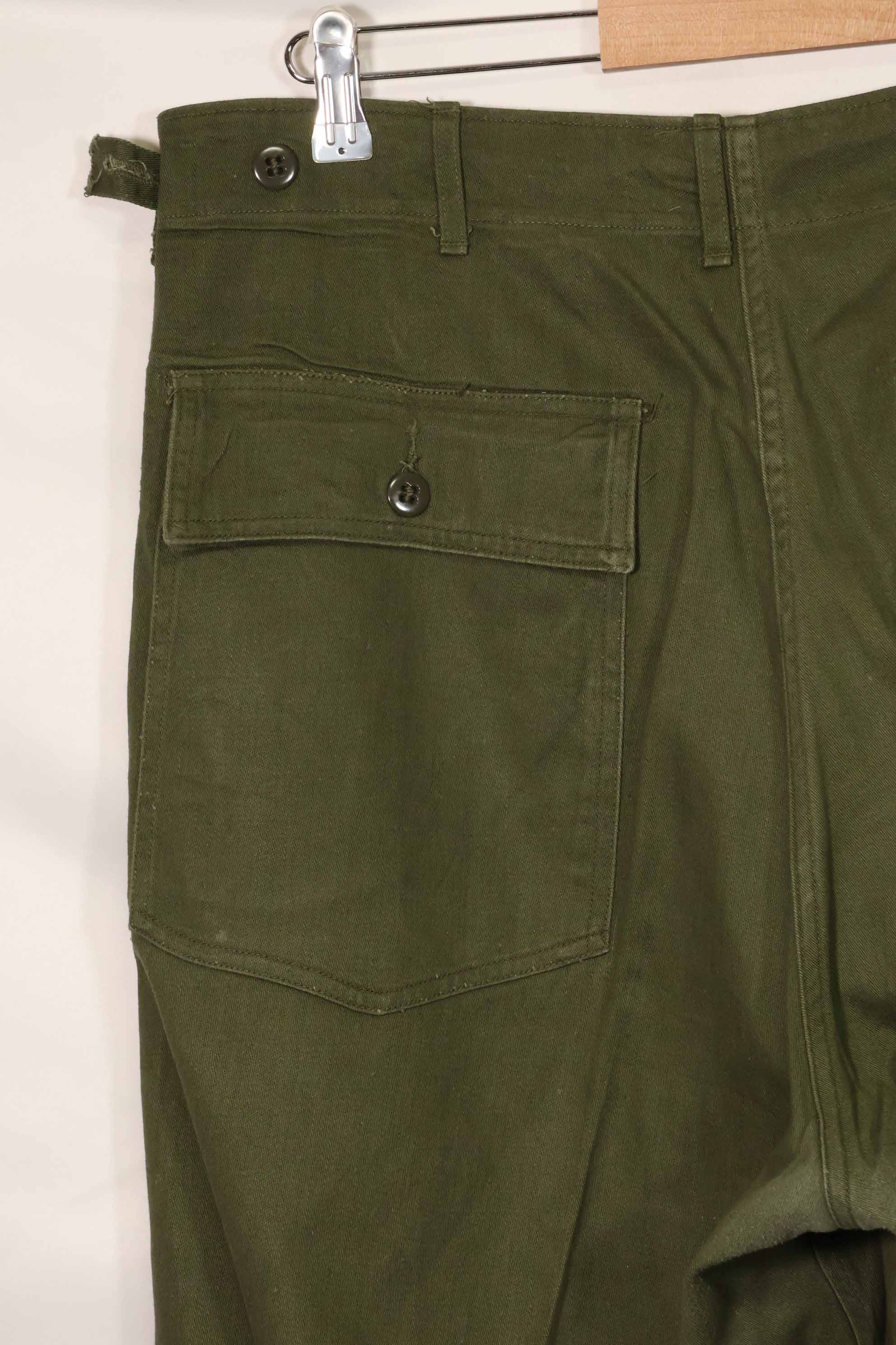 1960年代初期ロット　OG-107 ユーティリティパンツ　ベイカーパンツ LARGE　中古品