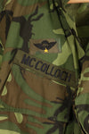 Circa 1966–67 | Estimated M-R | ERDL | Non-ripstop | Early print | Jungle fatigue jacket | Used