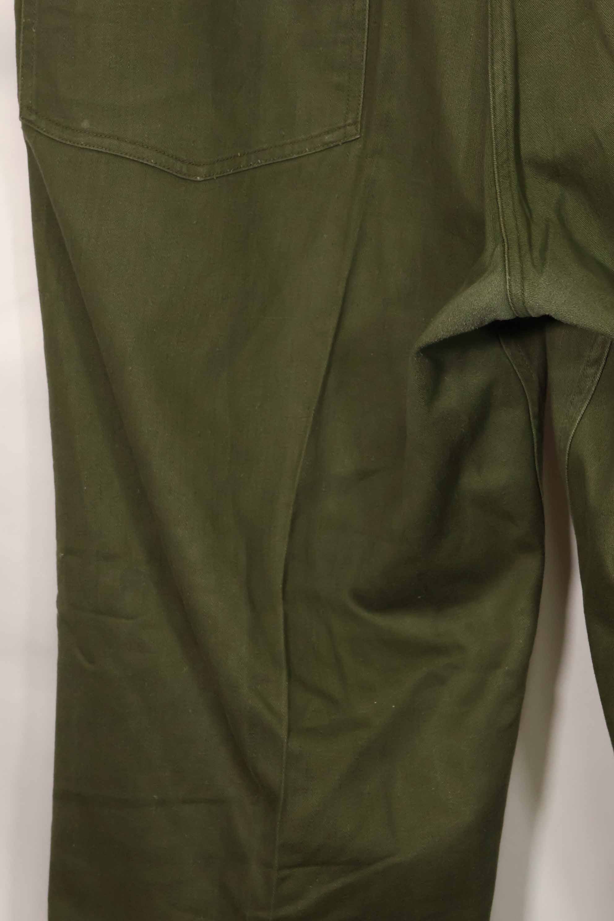 1960年代初期ロット　OG-107 ユーティリティパンツ　ベイカーパンツ LARGE　中古品